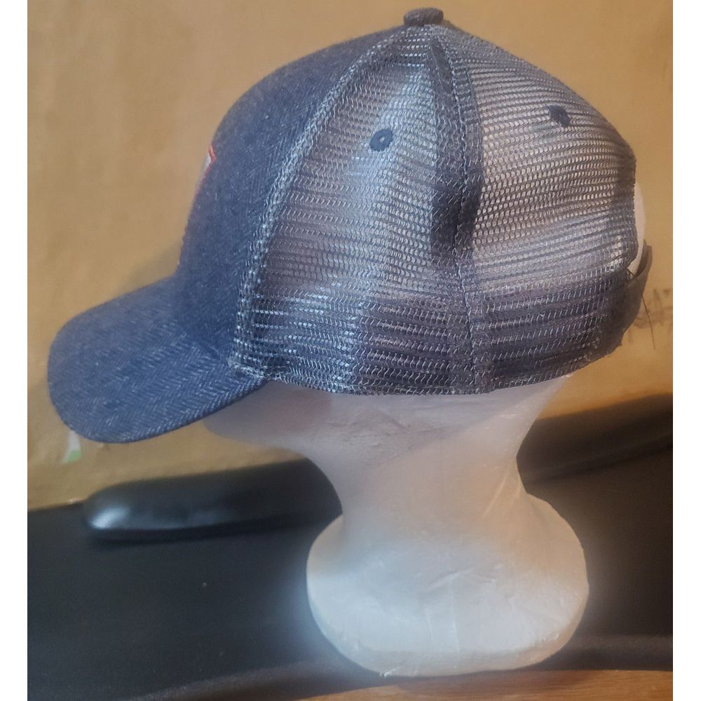 Coloradical Square Vibes Trucker Hat Grey Herringbone - Picture 2 of 4